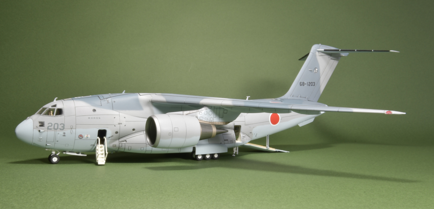 ◇◇ 完成品 1/144 アオシマ ◇◇ 航空自衛隊 川崎 C-2 輸送機 