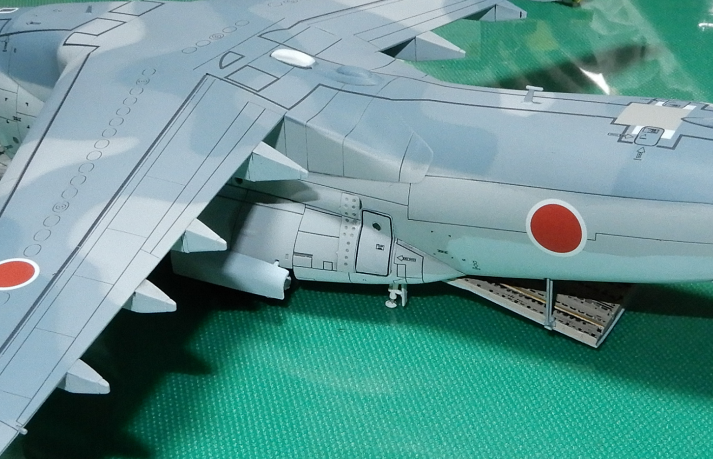 Blue Whale 川崎C-2輸送機 アオシマ144: プラモデルによる Blue Whale 川崎C-2輸送機 アオシマ144: プラモデルによる