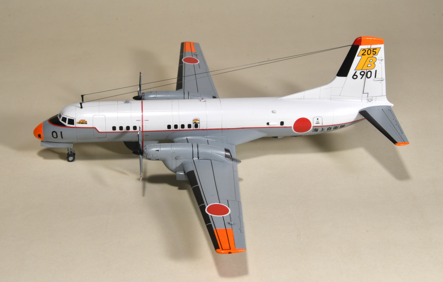 海上自衛隊の翼 YS-11T: プラモデルによる航空模型博物館 海上自衛隊の翼 YS-11T: プラモデルによる航空模型博物館