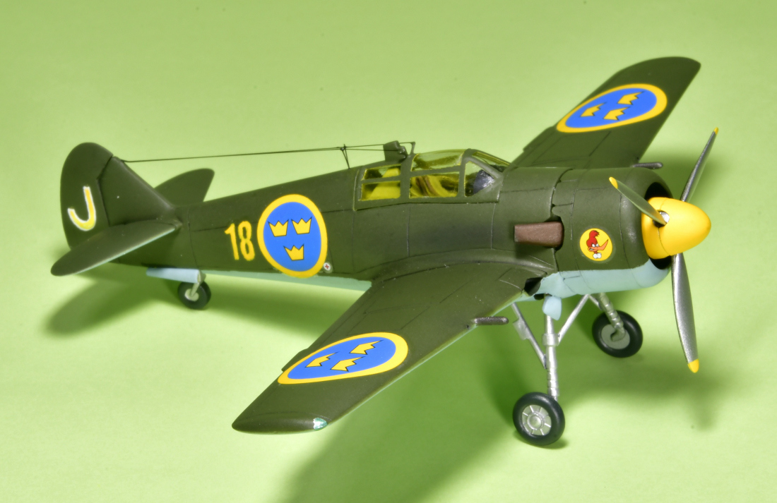 スウェーデンの純国産戦闘機 FFVS Ｊ.２２ : プラモデルによる航空模型 