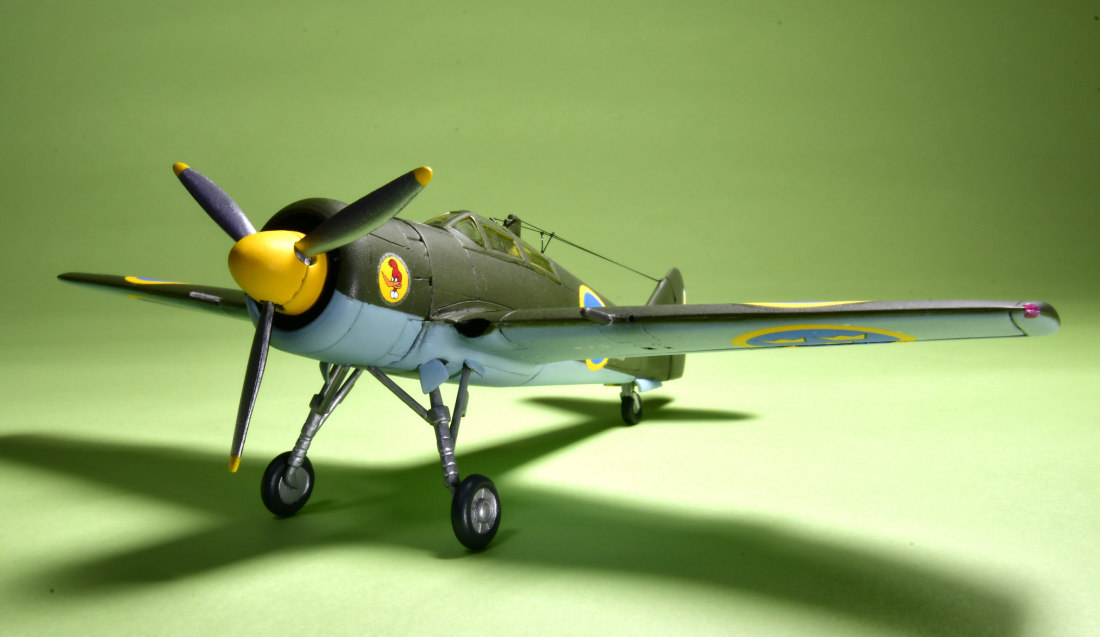 スウェーデンの純国産戦闘機 FFVS Ｊ.２２ : プラモデルによる航空模型 