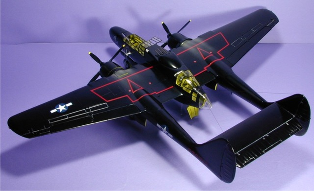 ノースロップＰ-６１ブラックウィドウ: プラモデルによる航空模型博物館