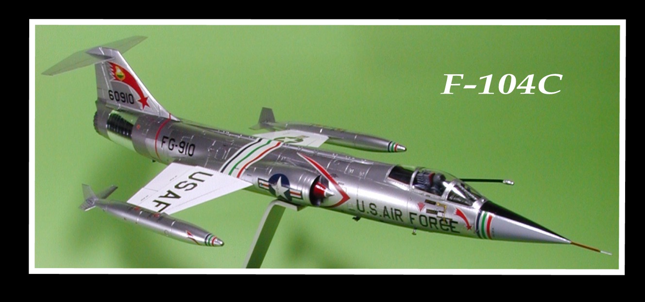 最後の有人戦闘機・・だった？ Ｆ-104 スターファイター: プラモデルによる航空模型博物館