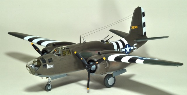 二つのB－26 マローダーとインヴェーダー: プラモデルによる