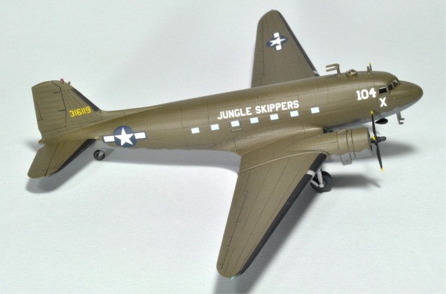 ダグラスＤＣ-３、Ｃ-47スカイトレ―ン、零式輸送機: プラモデルによる 