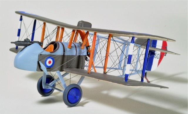 第一次大戦イギリス複葉戦闘機 エアコーＤＨ．２とソッピース 