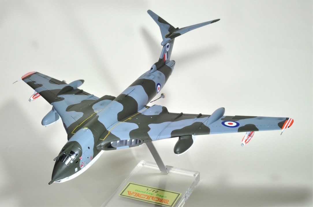 イギリス空軍 ハンドレ ページ ビクター 爆撃機 バルカン バリアント プラモデルによる航空模型博物館