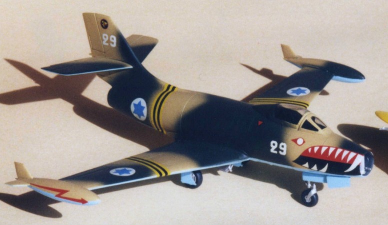 洋書 フランス空軍 ウーラガン MD.450 ジェット戦闘機 ダッソー社