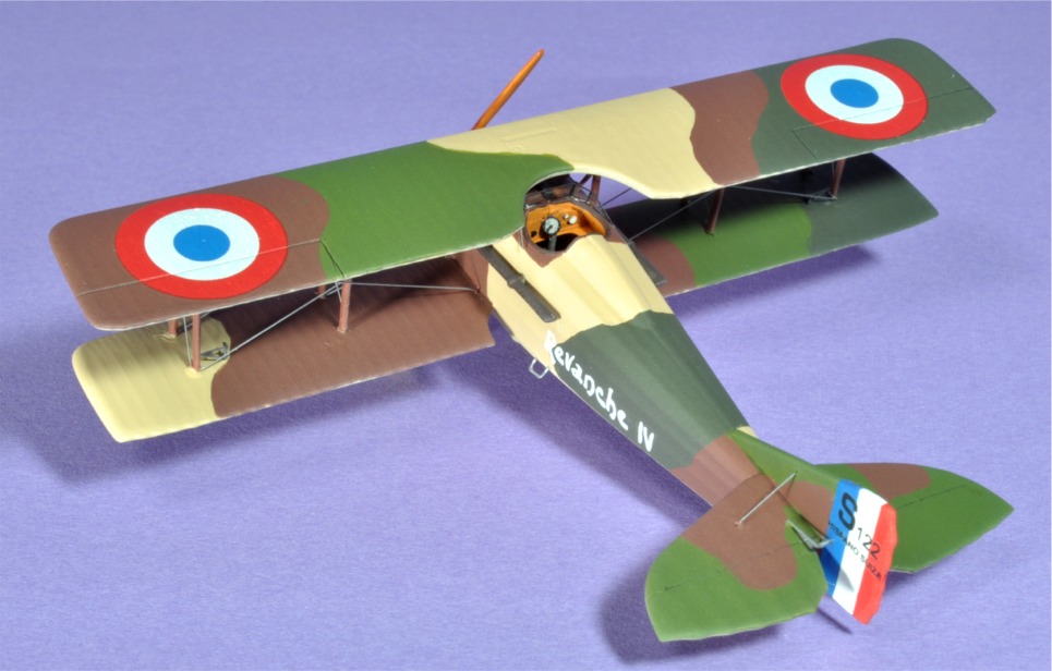 第一次大戦フランス最高の複葉戦闘機スパッドｓ7およびｓ１３ プラモデルによる航空模型博物館